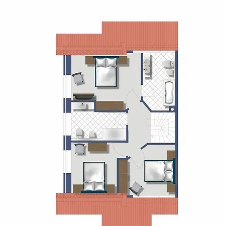 Vakantiehuis Ferienhaeuser Zum Hoeft 44 Gager